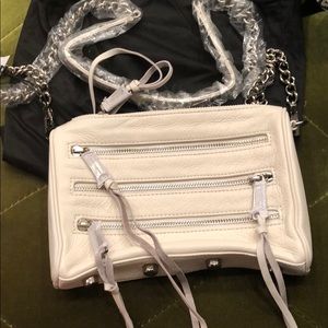 Rebecca Minkoff White Crossbody Bag